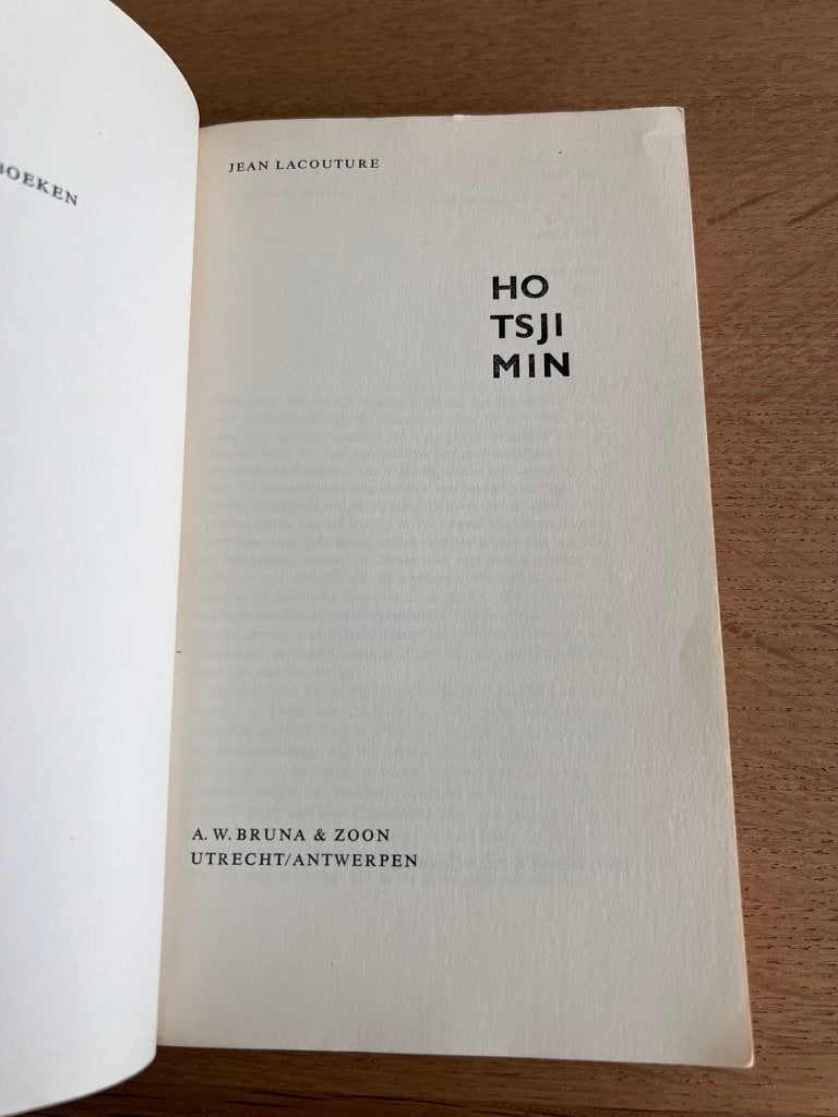 Ho Tsji Min - Jean Lacouture (biografie), Boeken, Ophalen of Verzenden, Gelezen, Jean Lacouture, Politiek