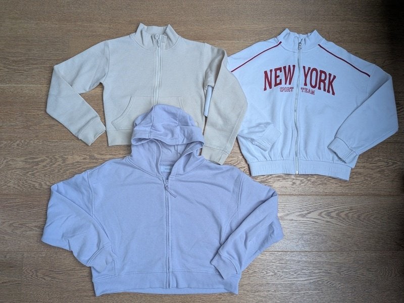 sweats courts zippé fille - taille 152 (12 ans), Enlèvement, Utilisé, Fille