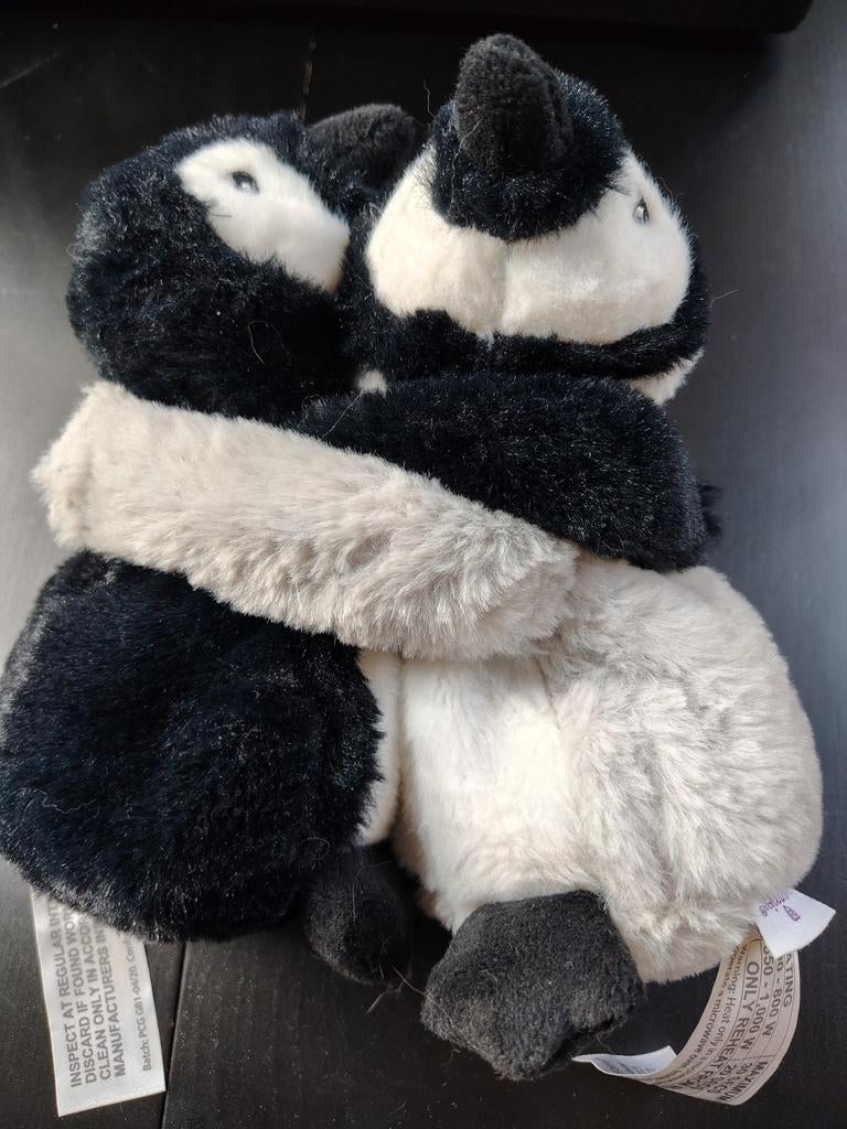 Warmies magnetronknuffels pinguïns - nooit gebruit, Kinderen en Baby's, Ophalen