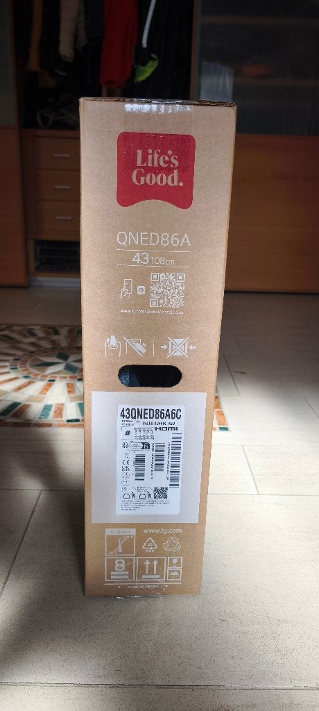 TV LG Neuve 43", TV, Hi-fi & Vidéo, Télévisions, Neuf, LED, 50 Hz, Enlèvement