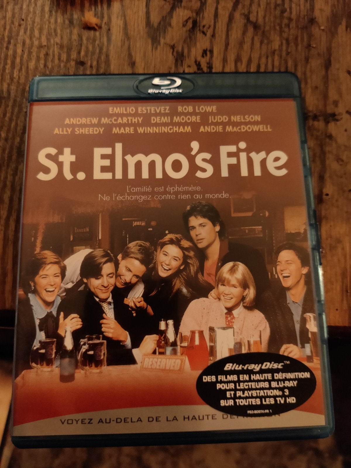 Blu-ray cult St Elmo's fire zeldzaam, Ophalen of Verzenden