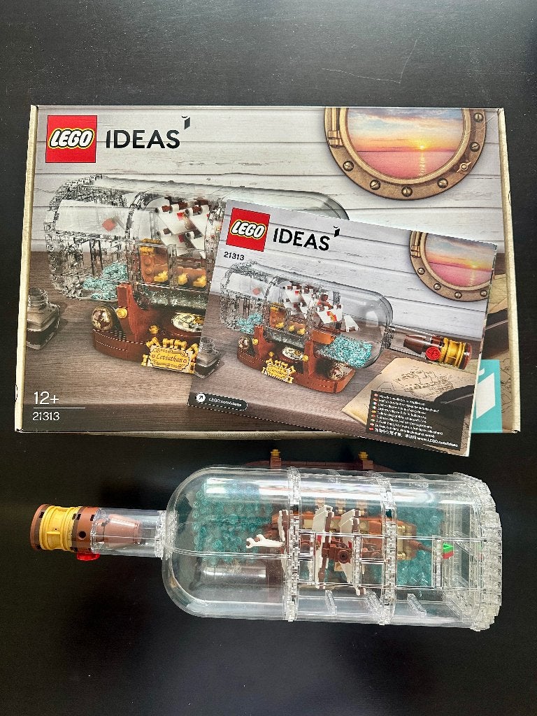 Lego Ideas 21313 Bouteille à la mer Boite+instructions MINT, Enlèvement ou Envoi, Lego, Ensemble complet, Comme neuf
