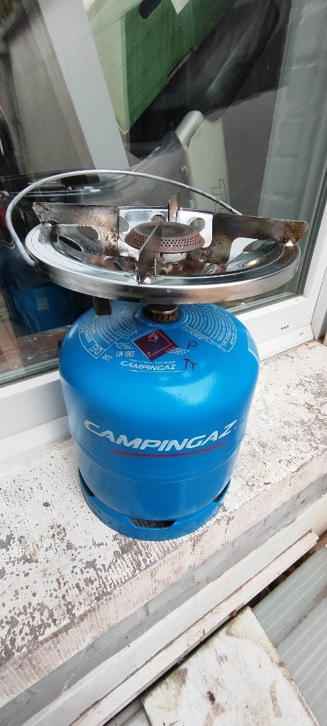 Bouteille campin gaz complet, Enlèvement, Utilisé