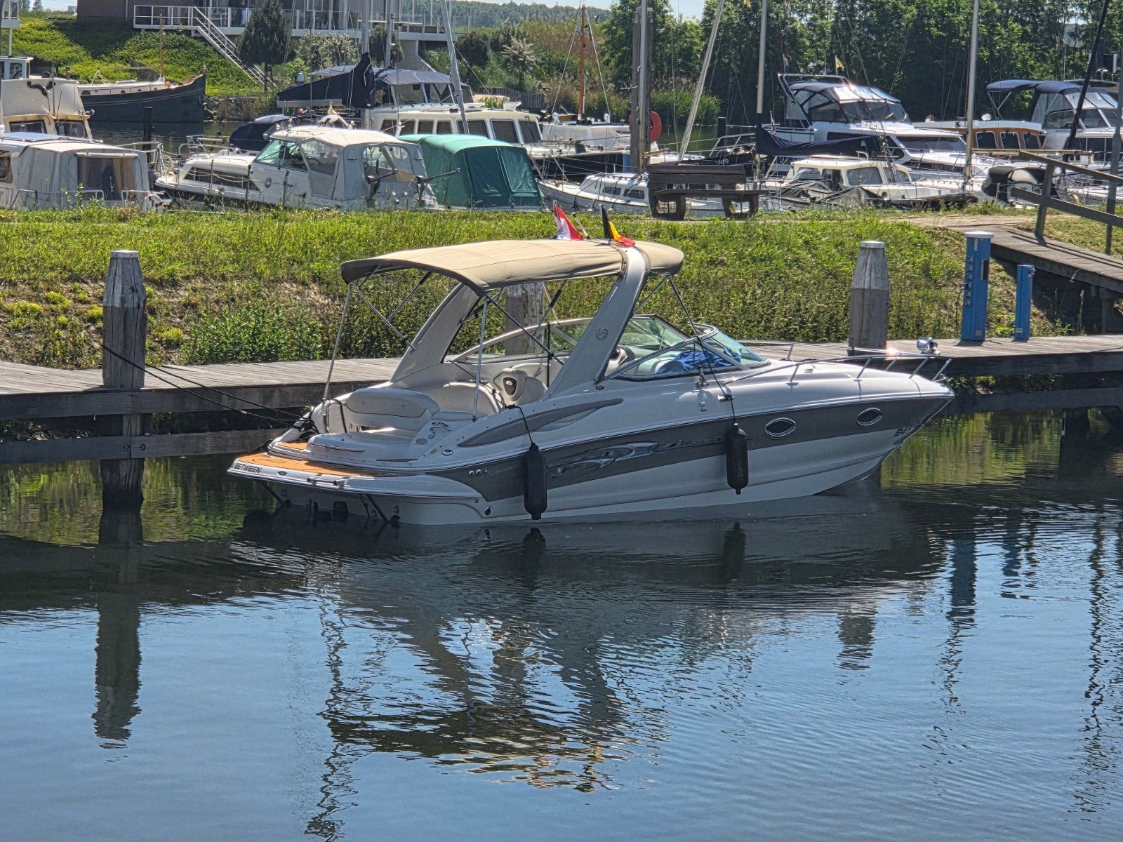 Crownline 275 CCR, Watersport en Boten, Motorboten en Motorjachten, Benzine, Koelkast, Toilet, Trailer, Walstroom, Bayliner, Ophalen