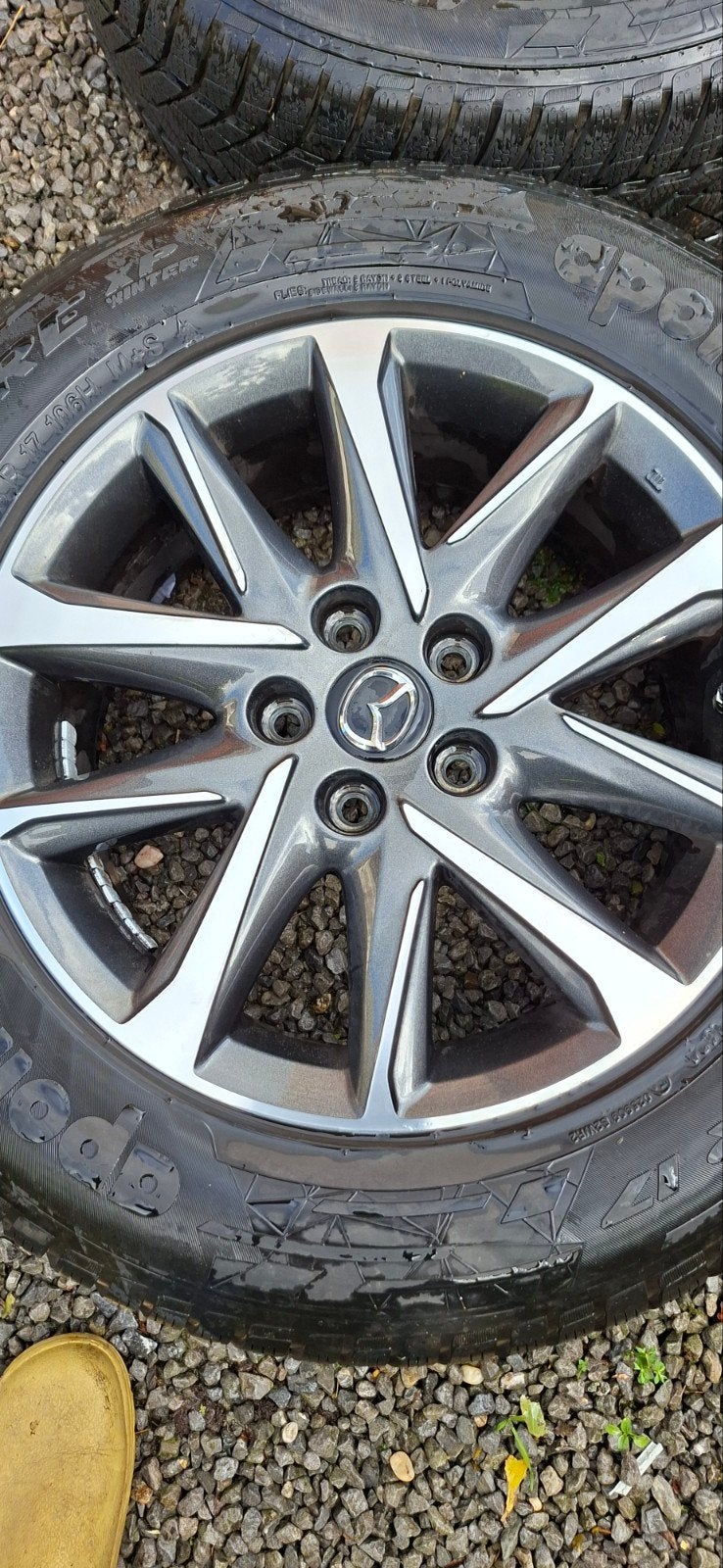 kit hiver Mazda CX5, Autos : Pièces & Accessoires, Pneus hiver, Enlèvement, Pneu(s), 17 pouces