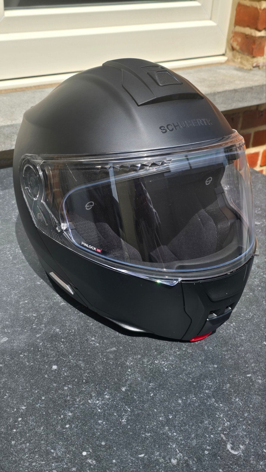 Schubert C5 Matt Black -  Incl. SC2 communicatiesysteem, Ophalen, M, Systeemhelm, Dames