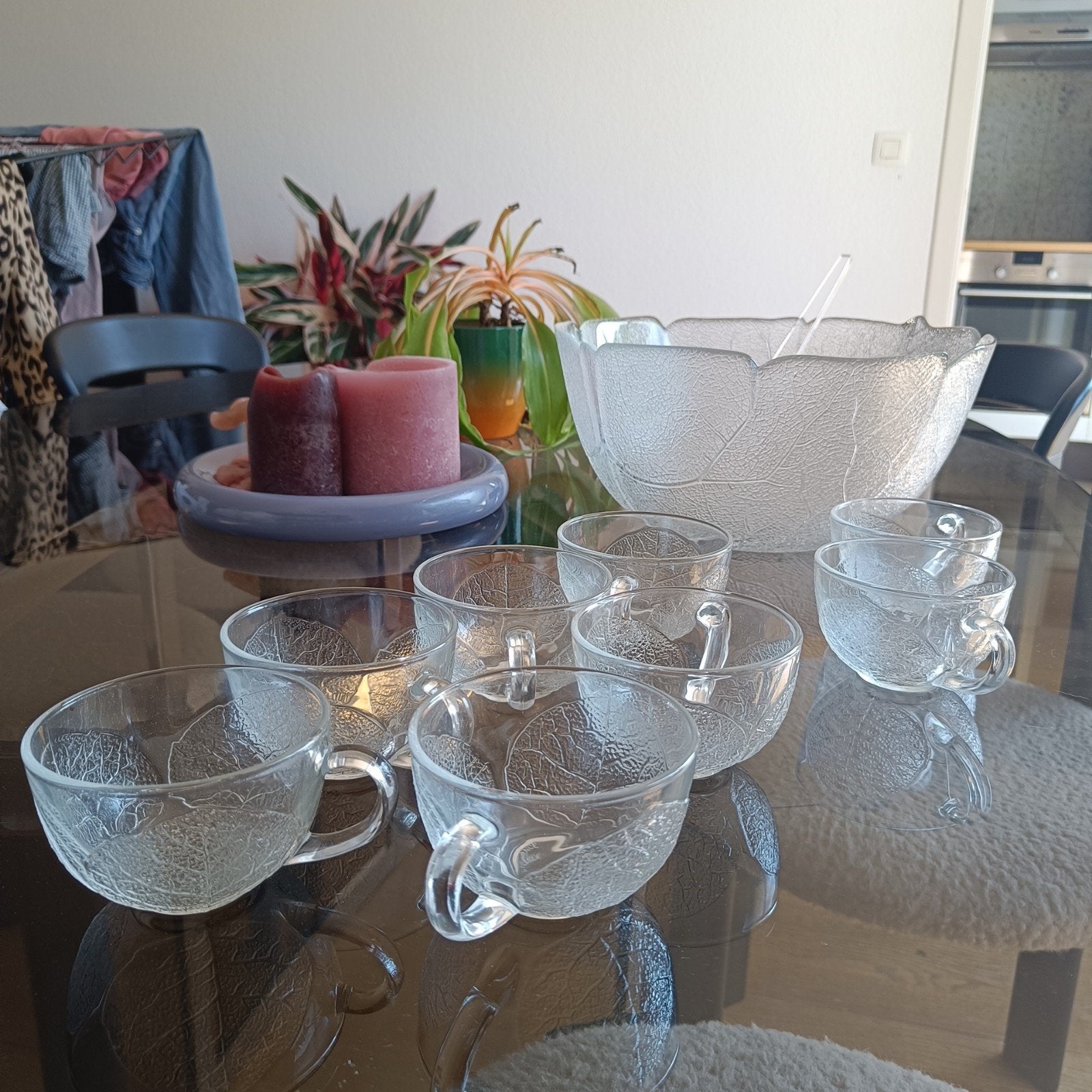 Vintage set arcoroc, Ophalen
