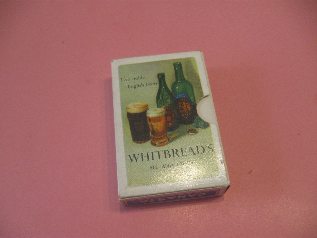 Oud kaartspel - speelkaarten Whitbread's , ale and stout, Verzamelen, Speelkaarten, Jokers en Kwartetten, Ophalen of Verzenden