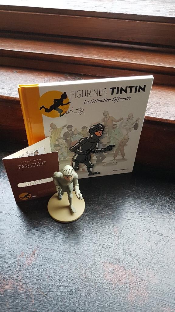 tintin figurine officielle 49 sous blister, Enlèvement ou Envoi, Tintin, Neuf, Statue ou Figurine