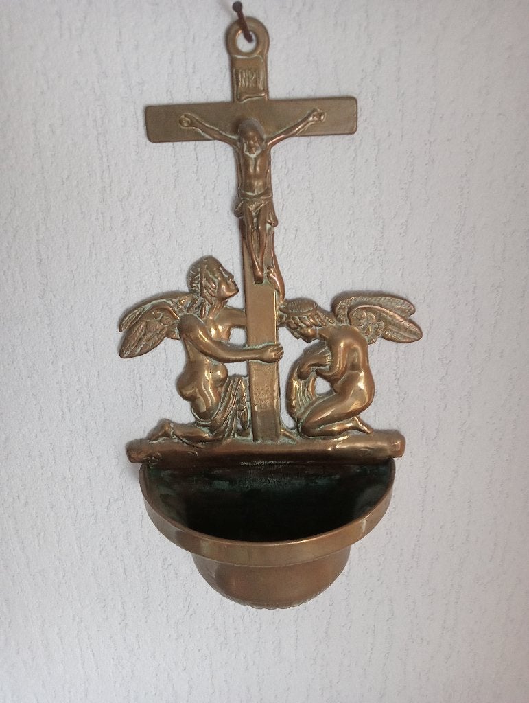 Koperen wijwater bakje, Enlèvement ou Envoi