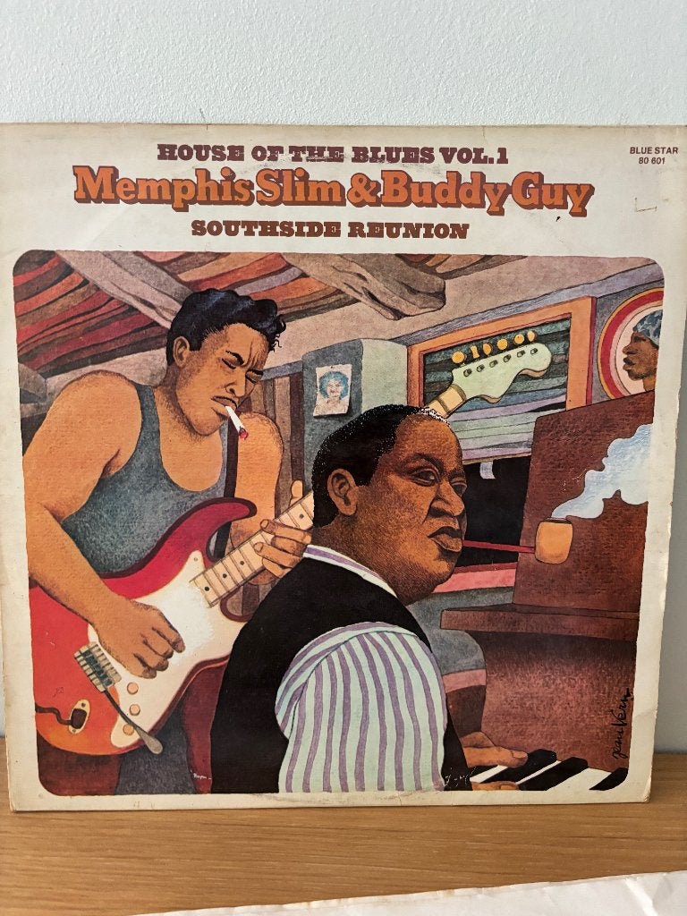 LP - Memphis Slim et Buddy Guy - Southside Reunion, CD & DVD, Vinyles | Jazz & Blues, Utilisé, 12 pouces, Enlèvement ou Envoi
