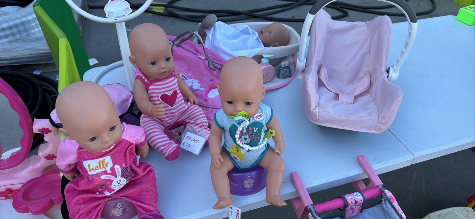 Popjes, Kinderen en Baby's, Speelgoed | Poppen, Ophalen, Zo goed als nieuw