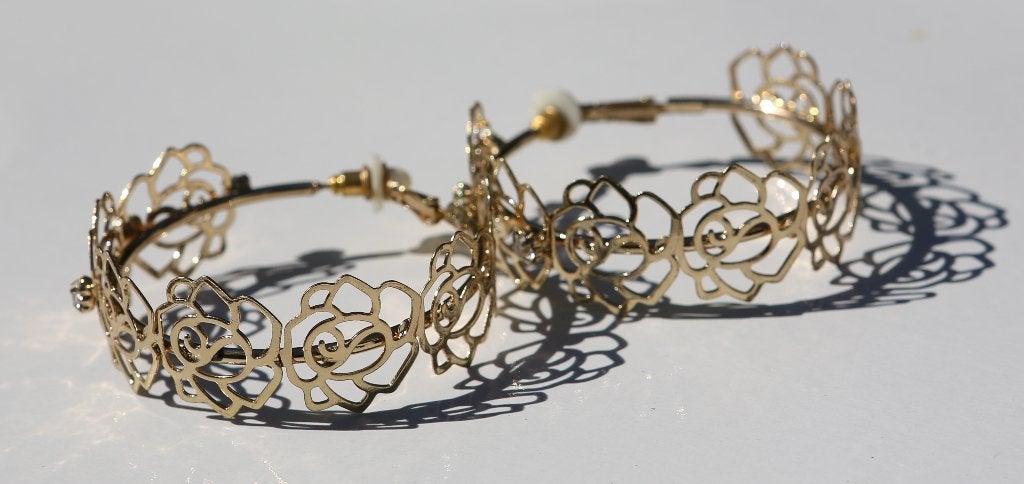 Zeer mooie gouden clipoorbellen, Ophalen of Verzenden, Nieuw, Goud