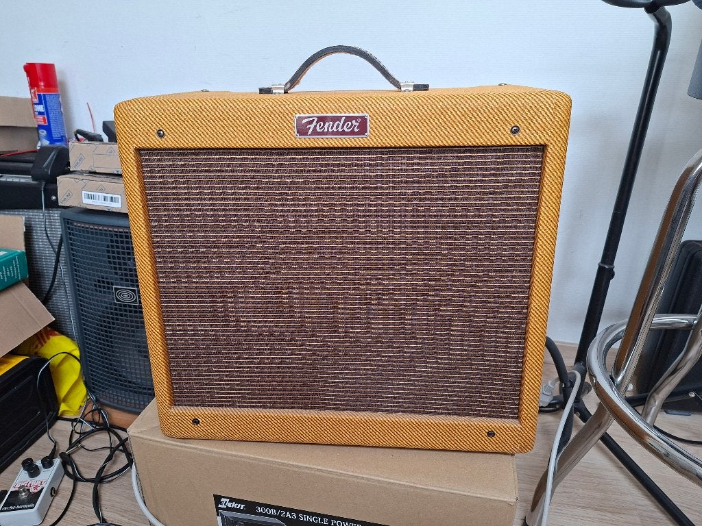 ampli Fender Blues Junior ugraded BillM, Enlèvement, Comme neuf, Moins de 50 watts