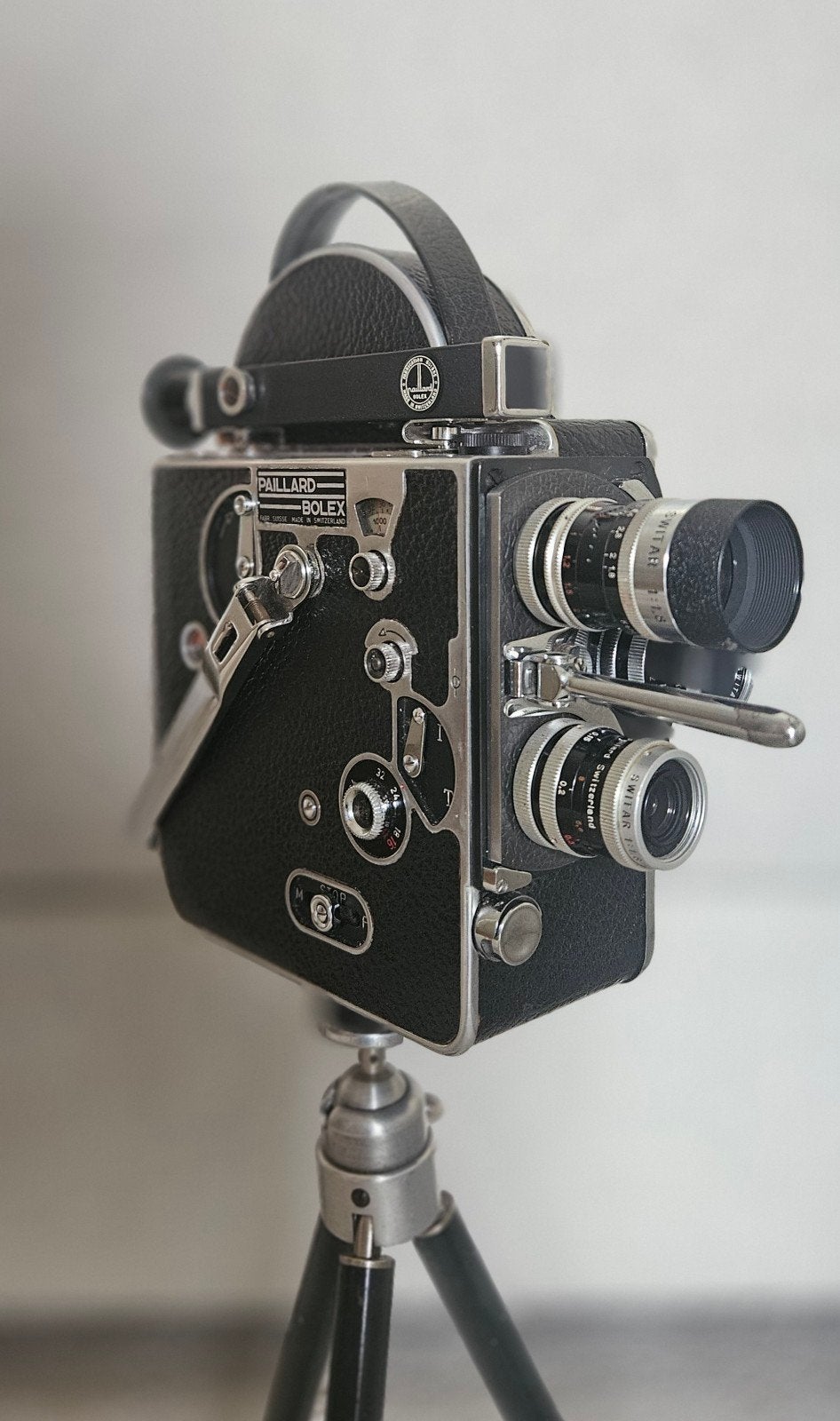 Paillard Bolex 8mm, TV, Hi-fi & Vidéo, Enlèvement, 8 mm, Caméra
