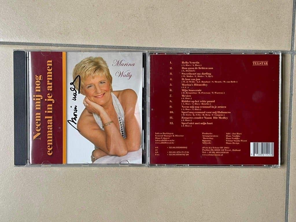 CD's, Ophalen, Gebruikt, Verzamelalbum, Gesigneerd