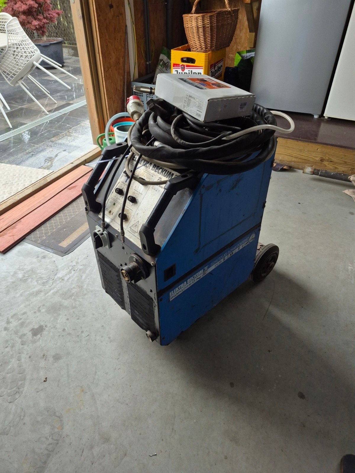 Laspost halfautomaat, met nieuwe toorts,manometer, Doe-het-zelf en Bouw, Gereedschap | Lasapparaten, Ophalen