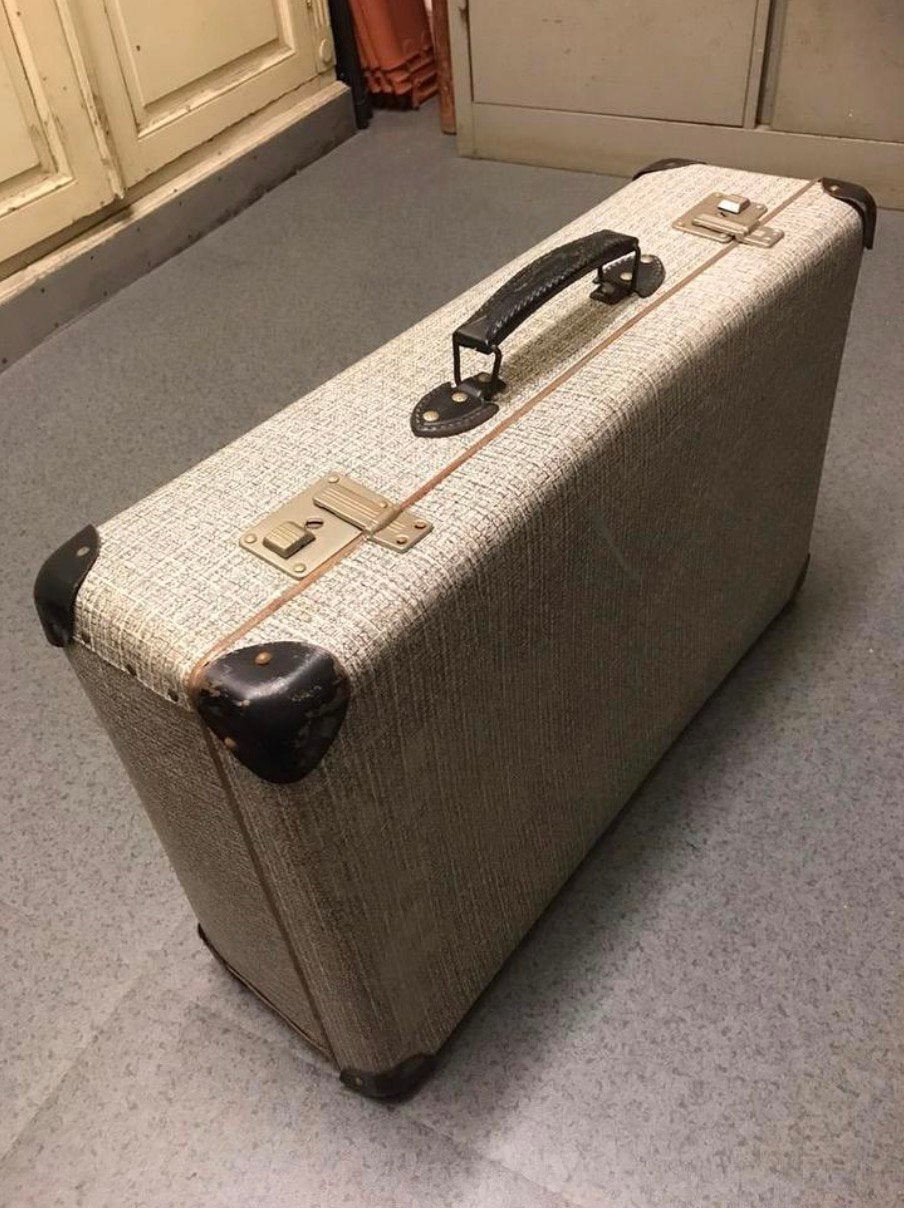 Vintage reiskoffer  58 cm x 37 cm x 18 cm  In prima staat, Ophalen, Zo goed als nieuw