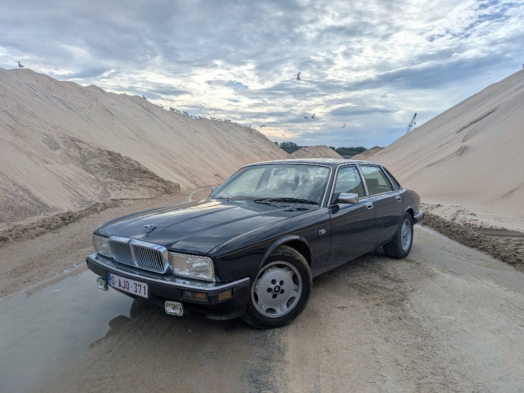 Jaguar XJ 6 4.0, Auto's, Automaat, Achterwielaandrijving, Beige, 4000 cc