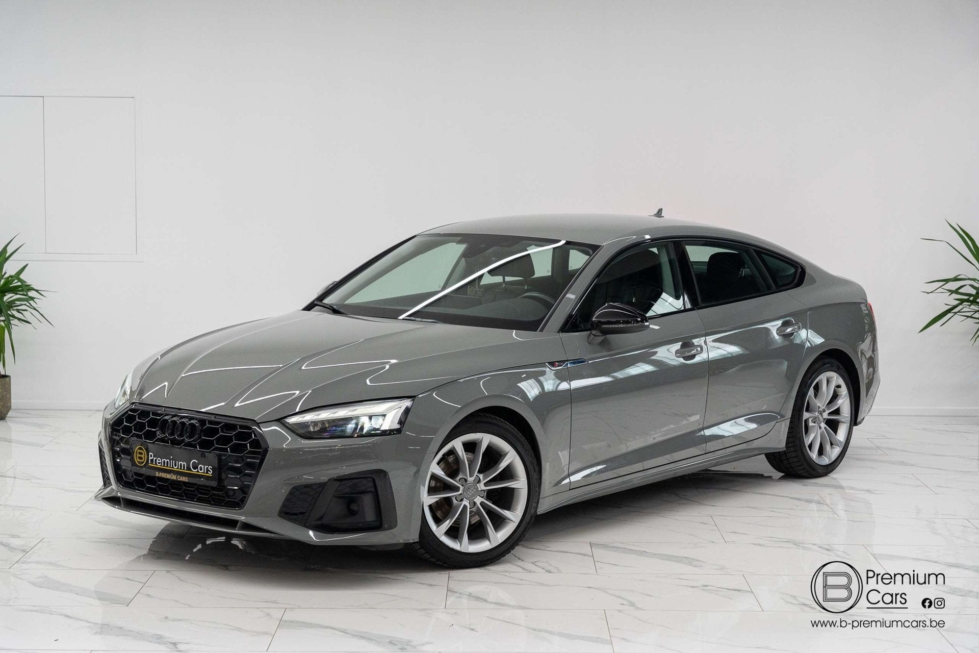Audi A5 2.0TFSI G-tron sportback 3x S-line! Facelift! Nardo, Autos, Argent ou Gris, Achat, Euro 6, Entreprise