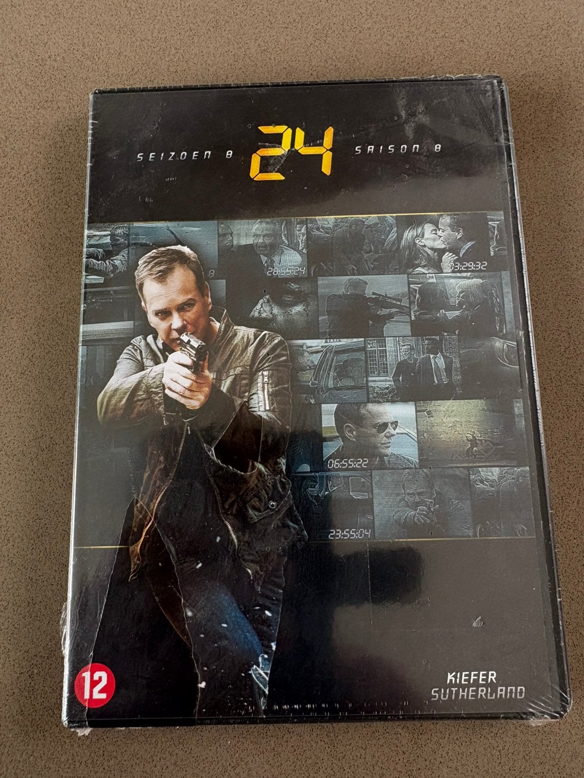 24 - seizoen 8 met Kiefer Sutherland Sealed, Cd's en Dvd's, Ophalen of Verzenden, Zo goed als nieuw, Seizoen 8