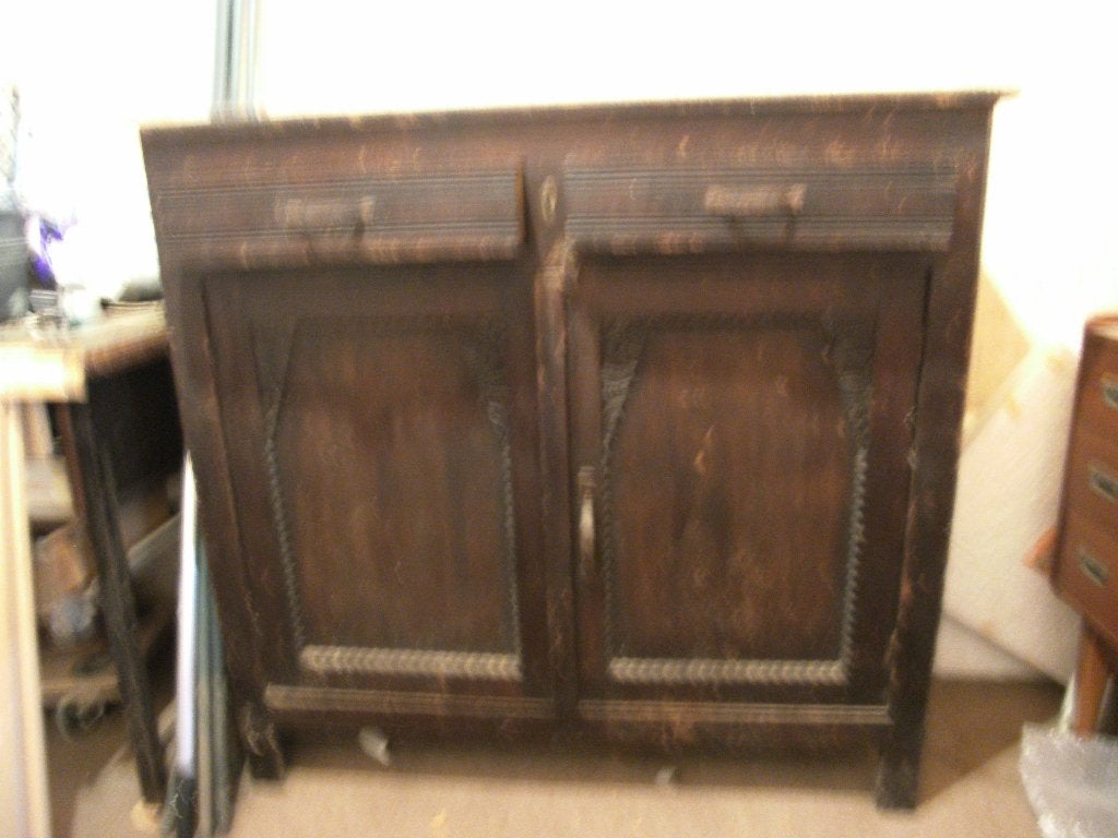 vintage kastje 70 a 80 jaar oud, Ophalen