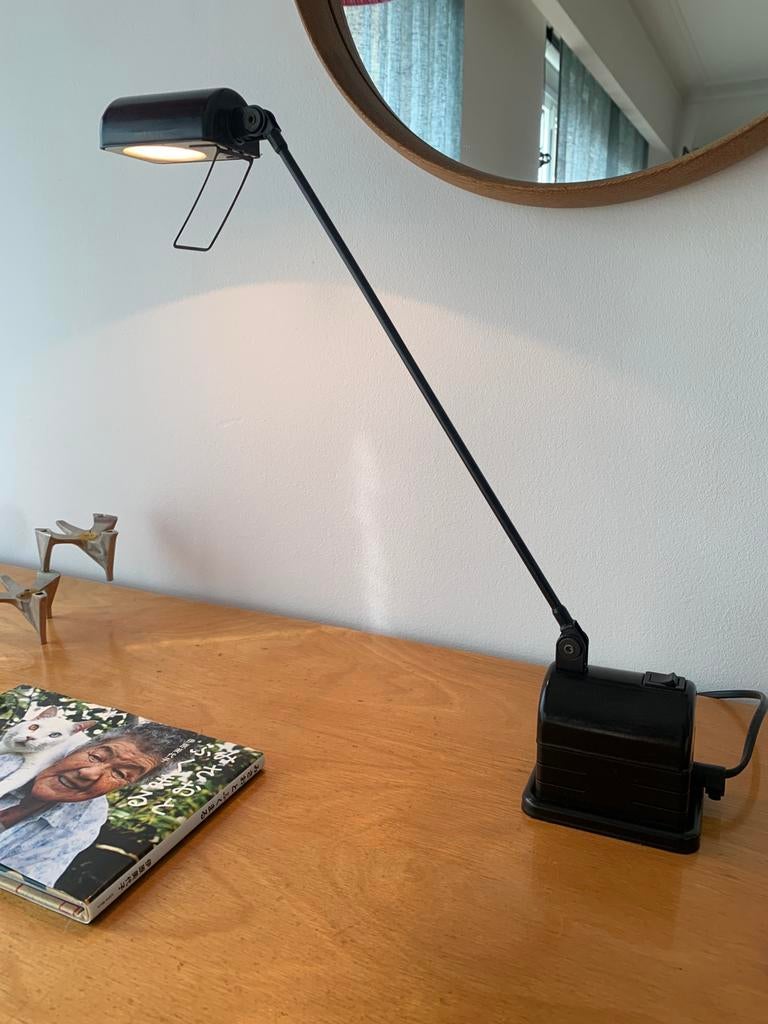 Lampe de bureau vintage Lumina Daphinette Italy Design 70’s, Enlèvement, Utilisé