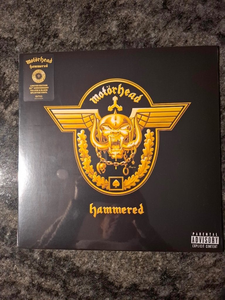 Motörhead ‎– Hammered (limited edition), Vinyle coloré, Enlèvement ou Envoi, Neuf, dans son emballage, Hard rock