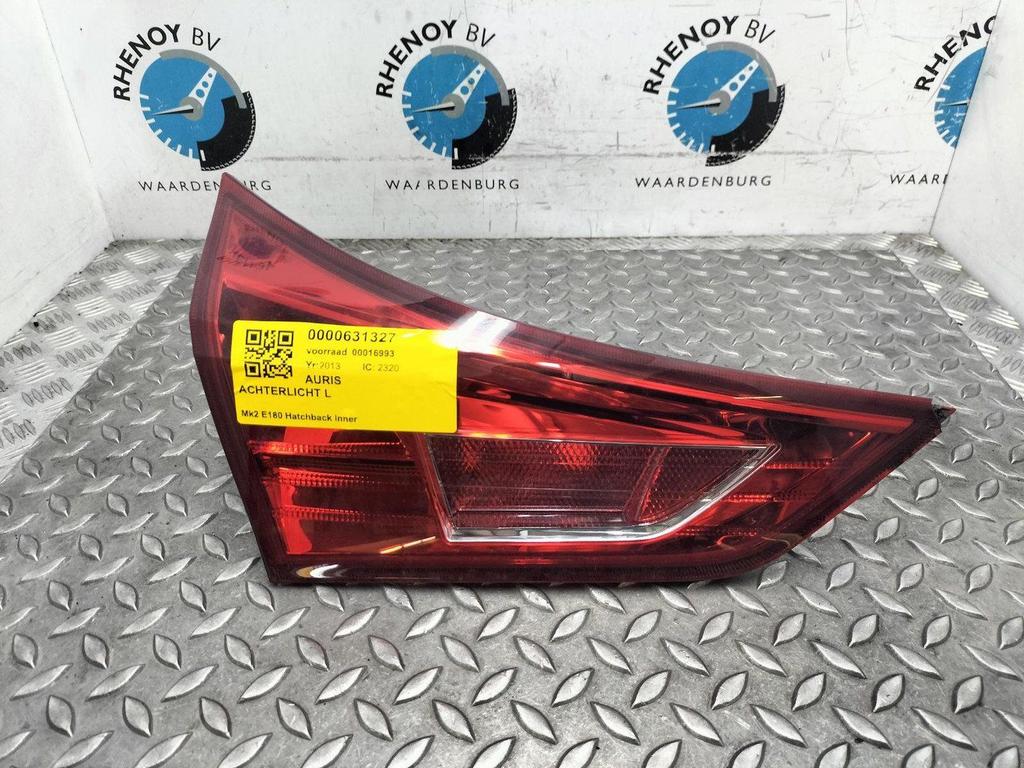 TOYOTA AURIS E18 ZWE186L ACHTERLICHT L 2013, Auto-onderdelen, Verlichting, Gebruikt, ARN erkend, Stiba lid, Erkend duurzaam, Ophalen of Verzenden