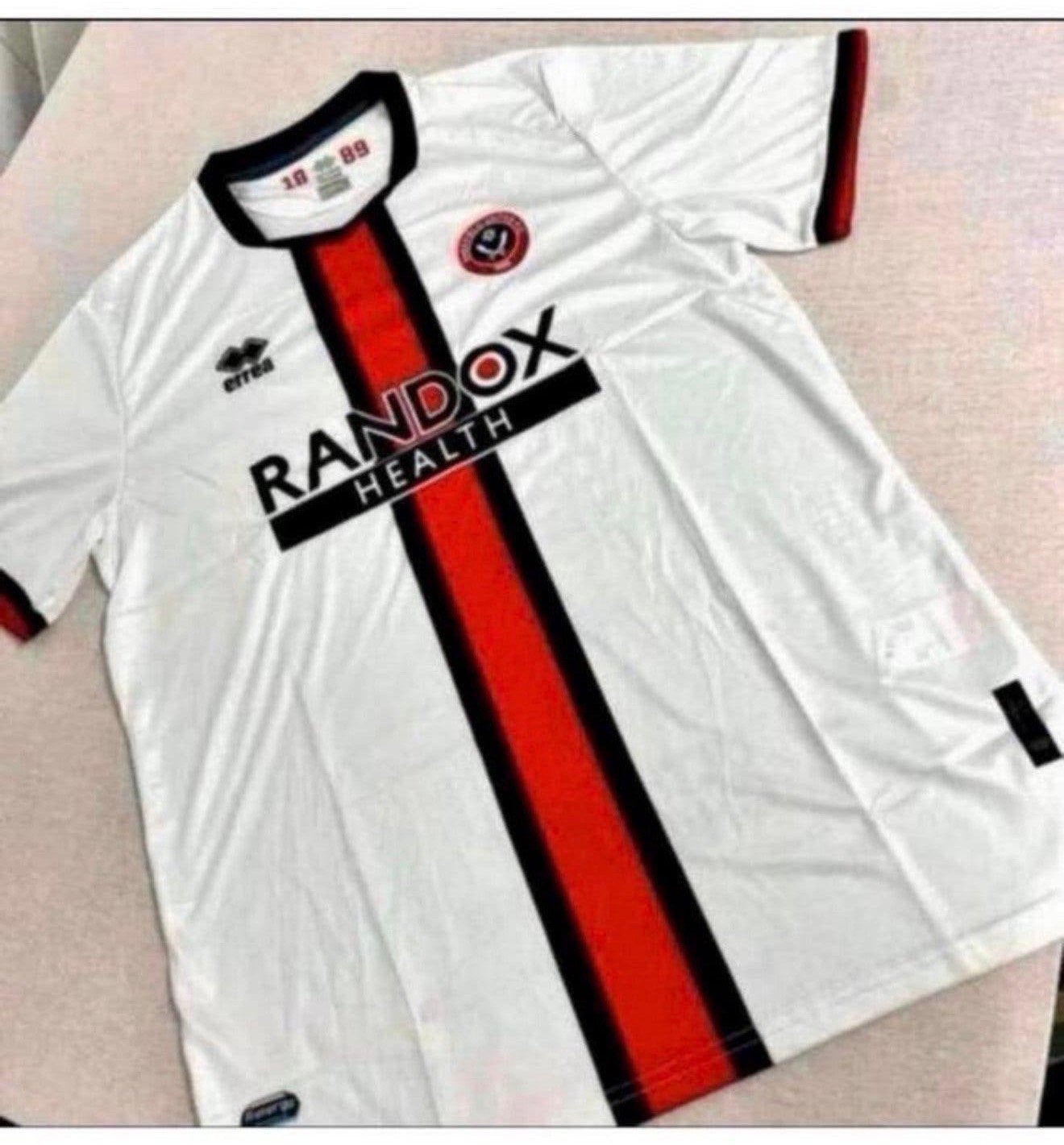 Errea sheffield united 2022-2023 uitshirt uit T-shirt NIEUW, Groter dan maat XL, Ophalen of Verzenden, Nieuw, Shirt