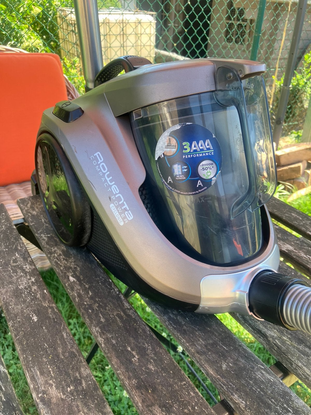 Stofzuiger rowenta, Inclusief accessoires, Gebruikt, Minder dan 1200 watt, Reservoir