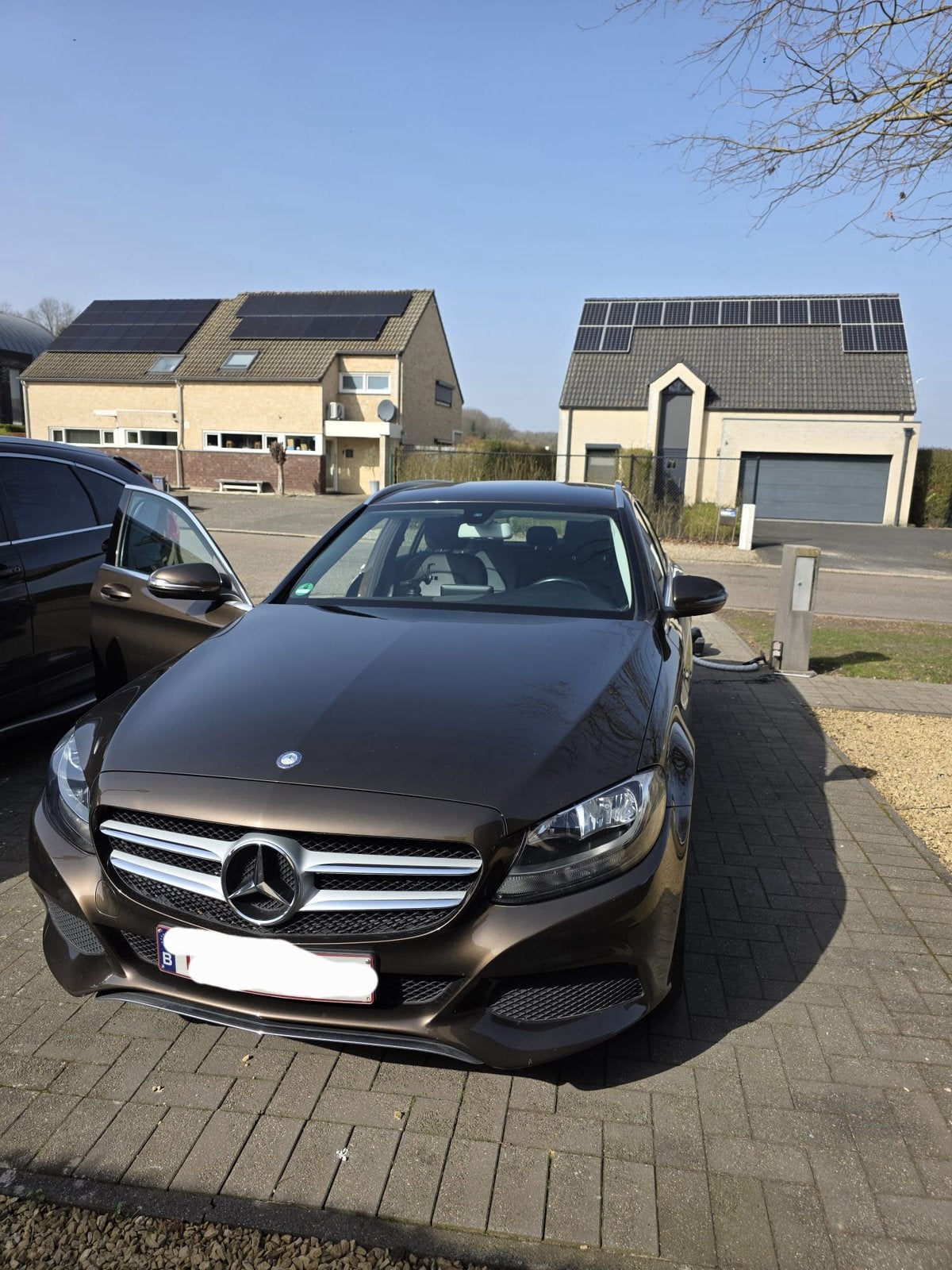 Mercedes-Benz C200d, Autos, Mercedes-Benz, Cuir, Boîte manuelle, Noir, 5 portes