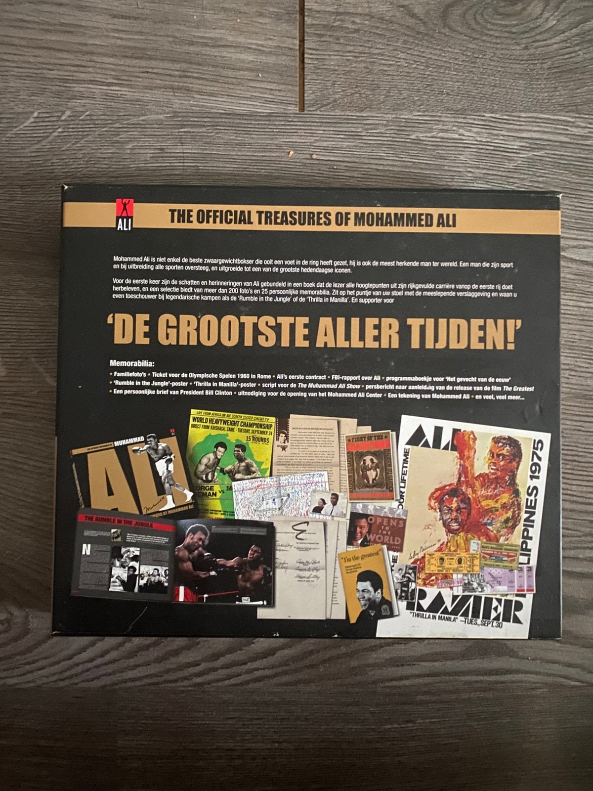 Mohammed ali Boek, Ophalen, Zo goed als nieuw