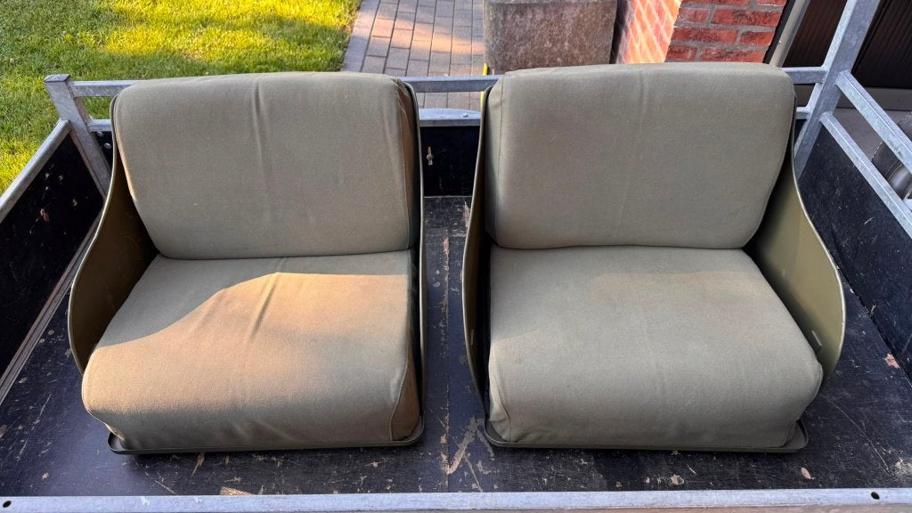 Stoelen Dodge WC 1943, Verzamelen, Militaria | Algemeen, Ophalen, Overige soorten, Overige typen