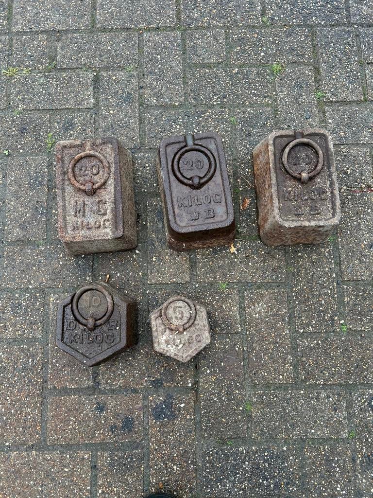 Oude gewichten, Antiek en Kunst, Ophalen