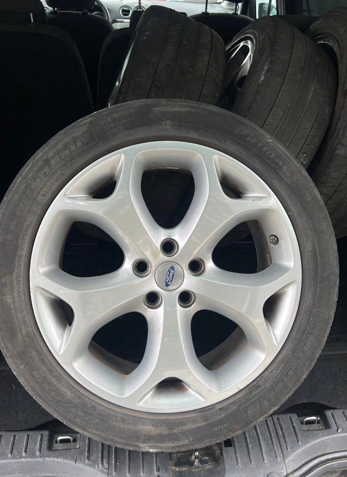 Ford Galaxy 18 inch velgen + banden – set van 4, Auto-onderdelen, Ophalen, 18 inch, Band(en)
