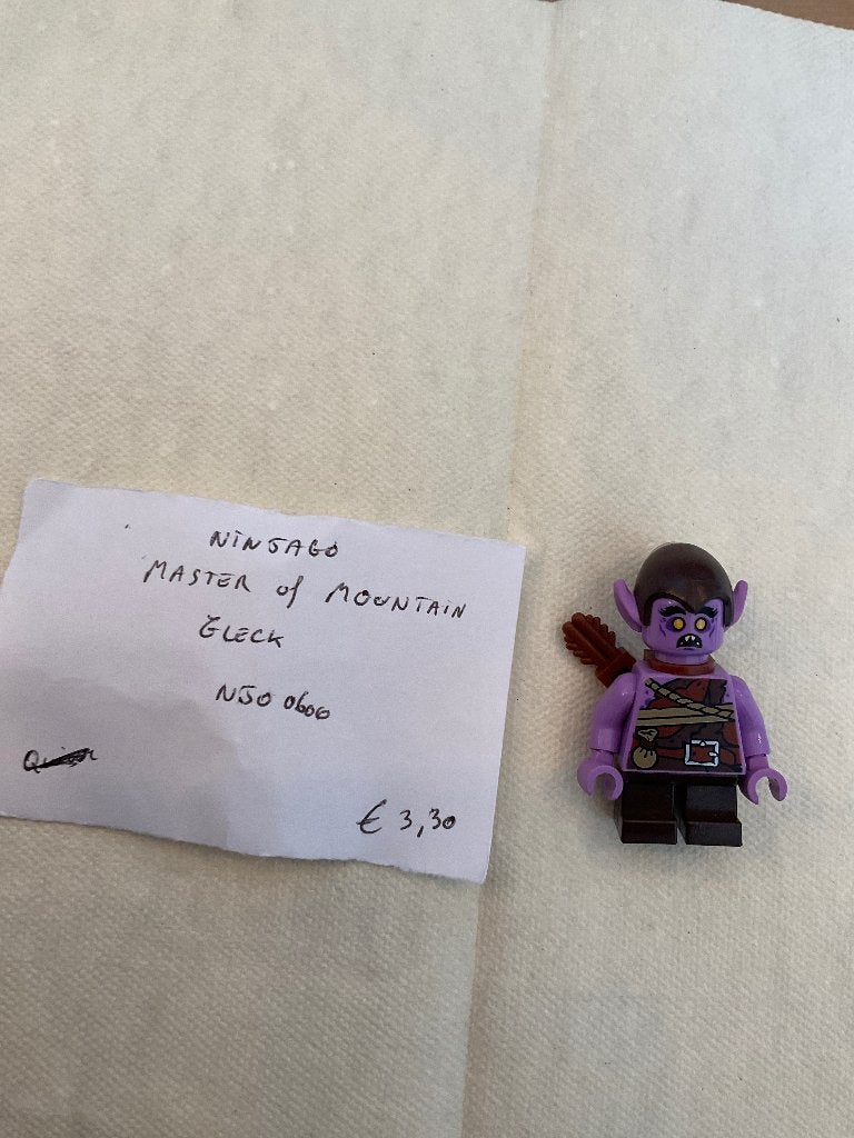Lego Ninjago Figa NJO0600 Gleck, Enlèvement ou Envoi, Lego, Comme neuf, Minifigurine
