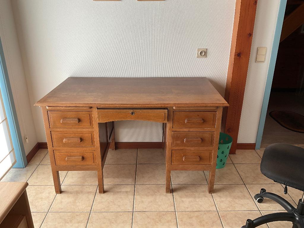 Vintage bureaumeubel, Autres marques, 74 cm, Vintage, Avec tiroirs