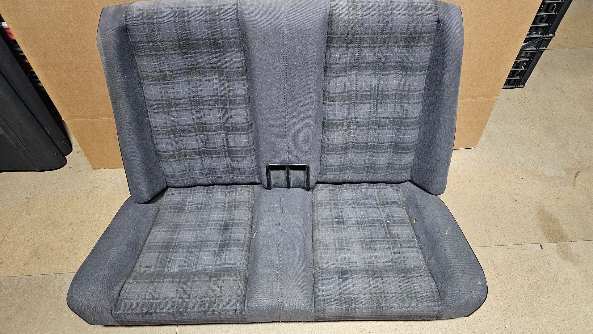 Achterbank set zitting rugleuning stof BMW 3 serie E30, -, Origine de la pièce connue, Utilisé, -