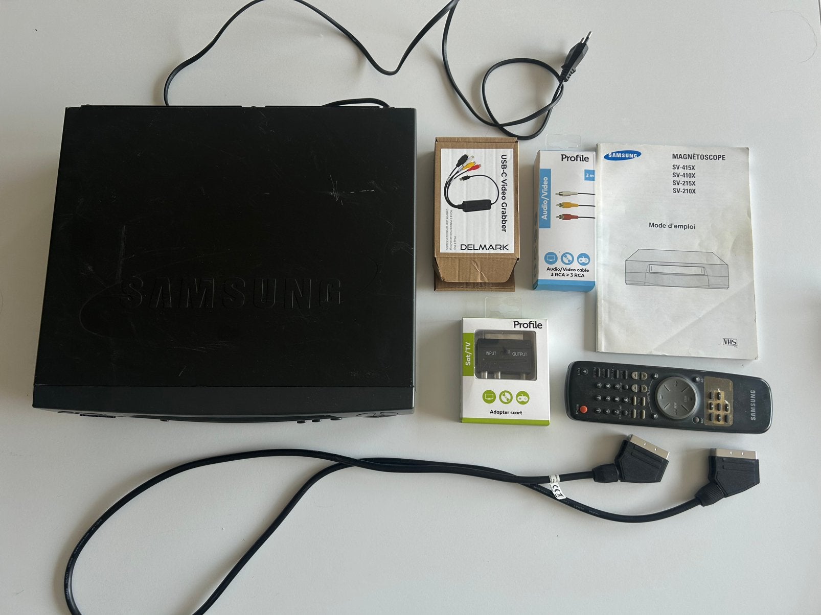 Samsung SV-210X videorecorder, Audio, Tv en Foto, Videospelers, Ophalen, Gebruikt, VHS-speler of -recorder