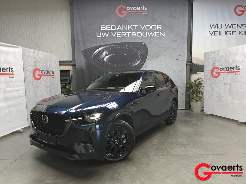 Mazda CX-60 2.5L e-SKYACTIV PLUG IN HYBRID 327pk AUTOMAAT 4X, Automaat, Blauw, https://public.car-pass.be/vhr/bbb84ec0-1ba0-41fa-965b-675e6efcdd22