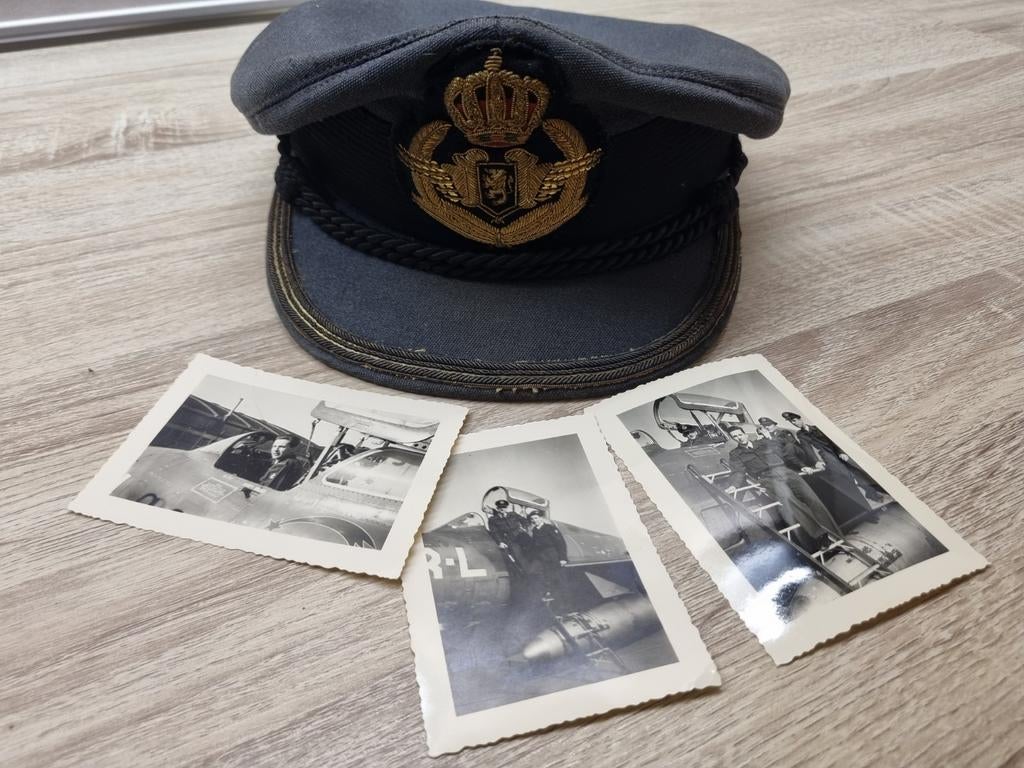 ABL piloten kepie + foto's, Collections, Objets militaires | Général, Armée de l'air, Enlèvement ou Envoi