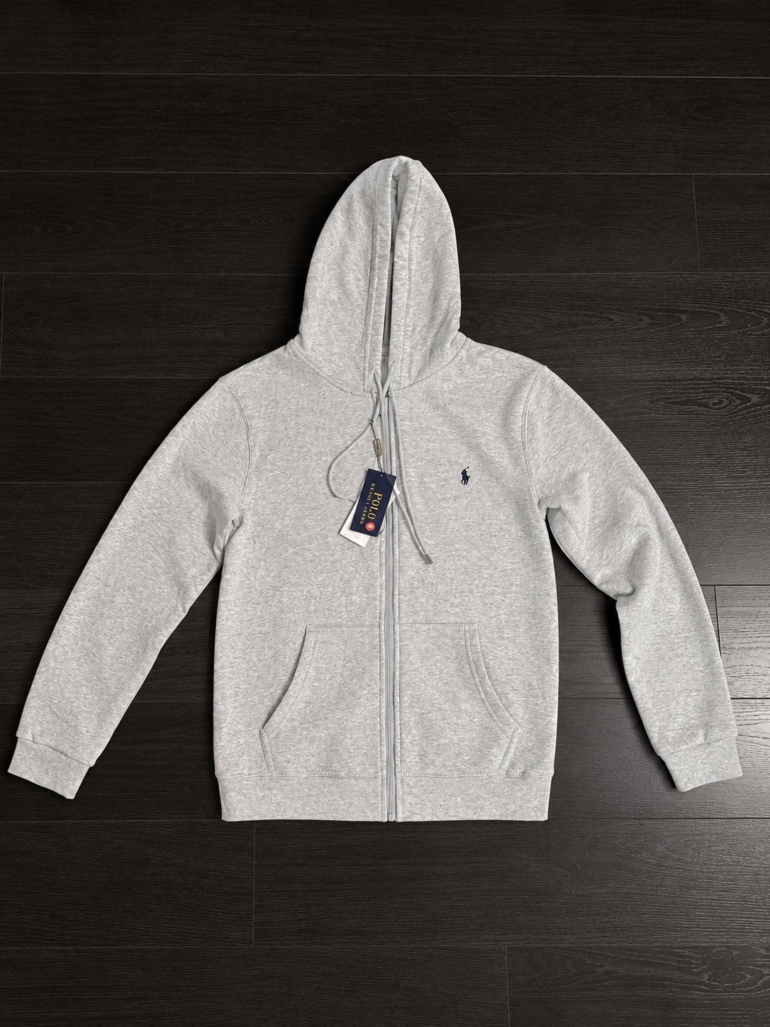 Ralph Lauren Grey Zipper, Kleding | Heren, Ophalen of Verzenden, Zo goed als nieuw