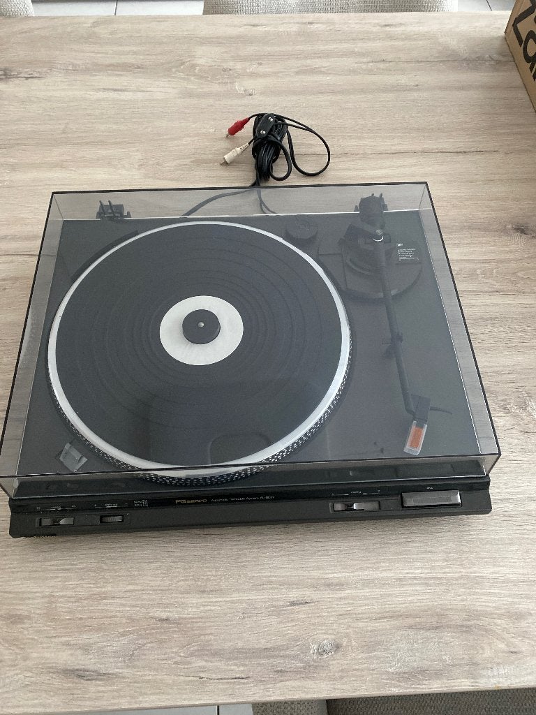 Technics platenspeler, Audio, Tv en Foto, Ophalen, Pitch-regelaar, Zo goed als nieuw, Platenspeler