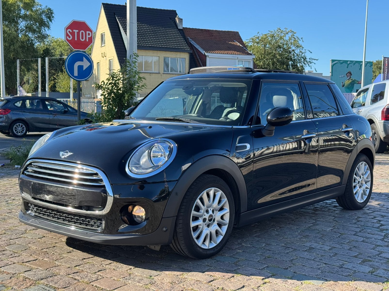 Mini Cooper D *Pano*Camera*Leder*Navi*, Auto's, Automaat, Bedrijf, Cooper, Te koop