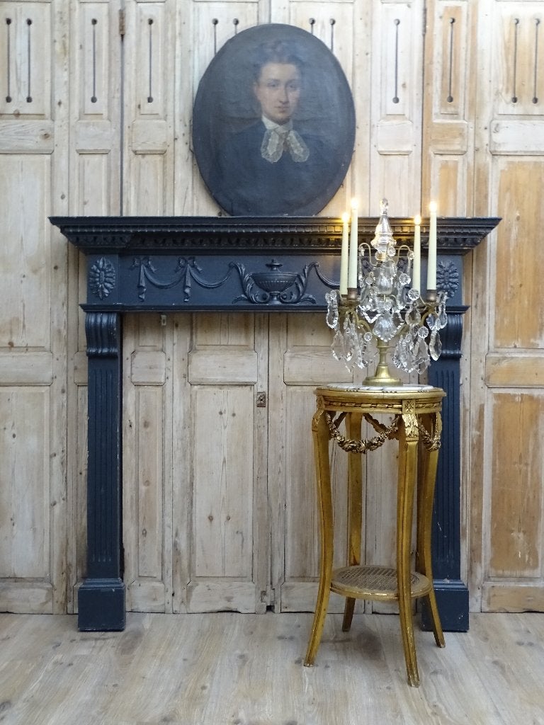 Houten schouwmantel, Enlèvement