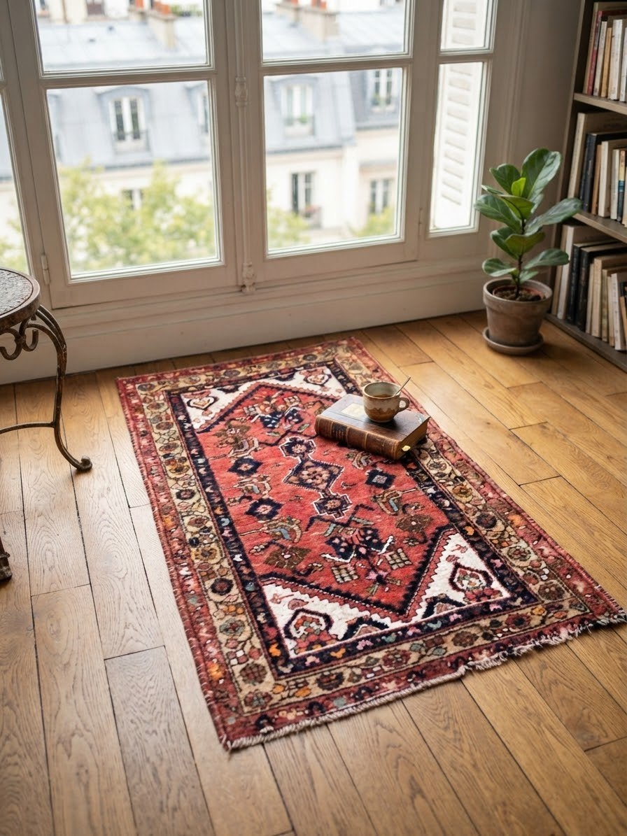 Klein Iraans tapijt 160cmx100cm, Huis en Inrichting, Ophalen of Verzenden, Gebruikt