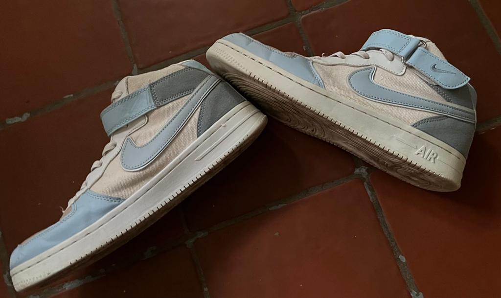 Nike maat 43, Vêtements | Hommes, Chaussures, Enlèvement, Porté, Chaussures de sport, Bleu