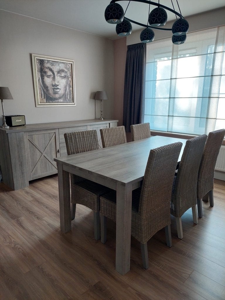 Eetkamerset, Huis en Inrichting, Complete eetkamers, Ophalen, Gebruikt, 4 tot 6 stoelen