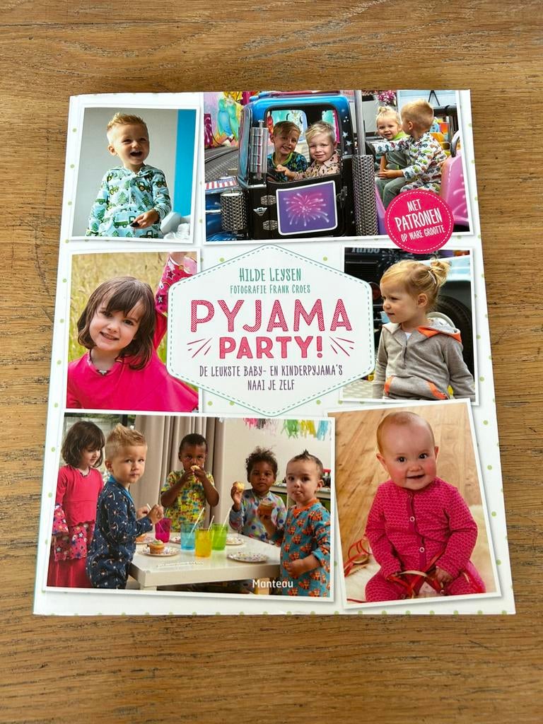 Pyjama Party - Naaiboek met patronen, Ophalen of Verzenden, Nieuw, Borduren en Naaien